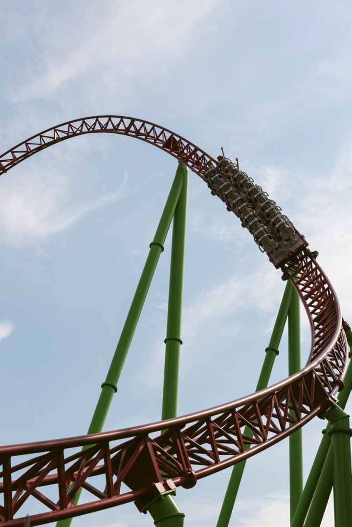 photo of roller coaster